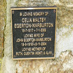 Egerton-Warburton Celia Maltby