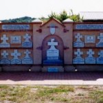 Dongara Cemetery Memorial of Priory Lodge headstones