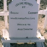 c 8 CARMODY Onslo died March 1898 buried Hamelin Pool. Photo Robert J Goodale Safety Bay 2 150x150