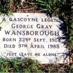 WANSBOROUGH George Gray